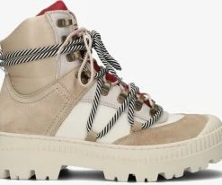 Scotch & soda conni mid bottines à lacets en beige