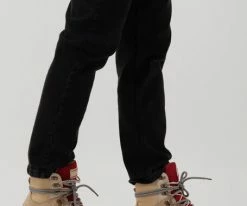 Scotch & soda conni mid bottines à lacets en beige -Bottes Femme Soldes 222396 8