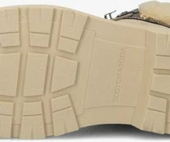 Scotch & soda aubri mid veter bottines à lacets en beige -Bottes Femme Soldes 222401 4