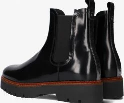 Scotch & soda olivine chelsea bottines chelsea en noir -Bottes Femme Soldes 222419 3