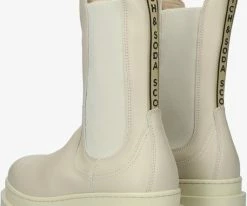 Scotch & soda aubri chelsea long bottines chelsea en beige -Bottes Femme Soldes 222426 3