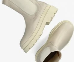 Scotch & soda aubri chelsea long bottines chelsea en beige -Bottes Femme Soldes 222426 5