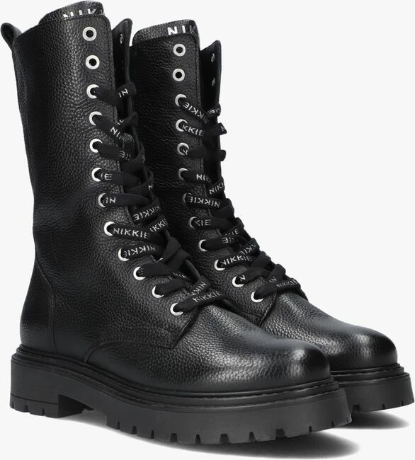 Nikkie maya boots bottines à lacets en noir 2 Nikkie maya boots bottines à lacets en noir – Image 2