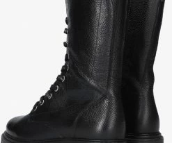 Nikkie maya boots bottines à lacets en noir 7 Nikkie maya boots bottines à lacets en noir -Bottes Femme Soldes 222453 3