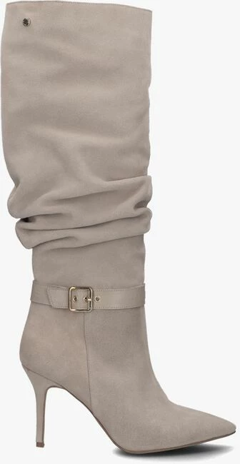 Nikkie suede high boots bottes hautes en beige 1 Nikkie suede high boots bottes hautes en beige