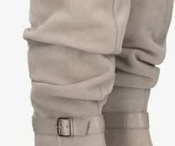 Nikkie suede high boots bottes hautes en beige 8 Nikkie suede high boots bottes hautes en beige -Bottes Femme Soldes 223570 3