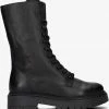 Nikkie dewie boots bottines à lacets en noir -Bottes Femme Soldes 223572 2