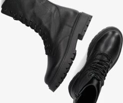 Nikkie dewie boots bottines à lacets en noir 10 Nikkie dewie boots bottines à lacets en noir -Bottes Femme Soldes 223572 5