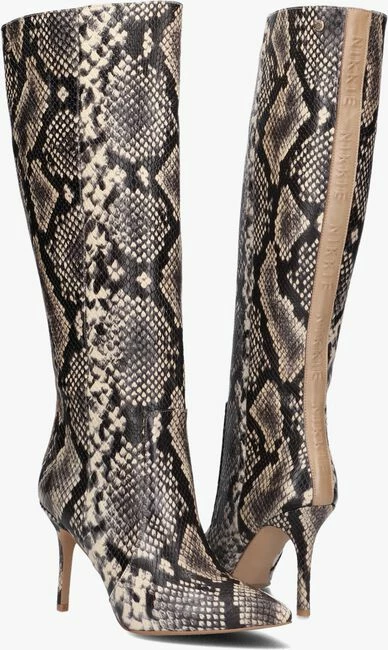 Nikkie croco high boots bottes hautes en beige 5 Nikkie croco high boots bottes hautes en beige – Image 5