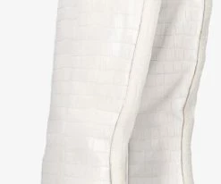 Nikkie croco high boots bottes hautes en blanc 8 Nikkie croco high boots bottes hautes en blanc -Bottes Femme Soldes 223574 3