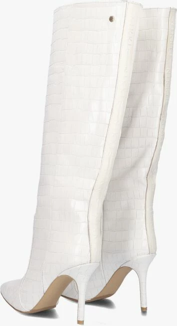 Nikkie croco high boots bottes hautes en blanc 3 Nikkie croco high boots bottes hautes en blanc – Image 3