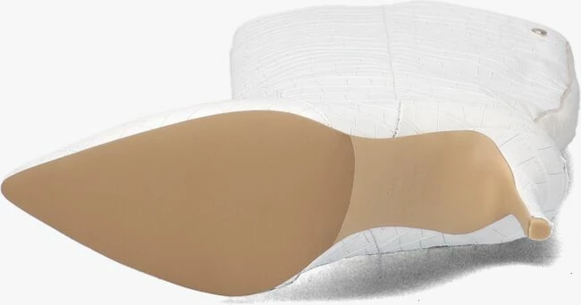 Nikkie croco high boots bottes hautes en blanc 4 Nikkie croco high boots bottes hautes en blanc – Image 4