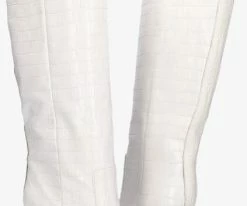 Nikkie croco high boots bottes hautes en blanc 10 Nikkie croco high boots bottes hautes en blanc -Bottes Femme Soldes 223574 5