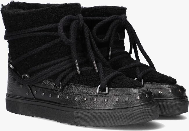 Inuikii curly rock bottillons en noir 2 Inuikii curly rock bottillons en noir – Image 2