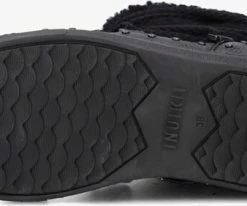 Inuikii curly rock bottillons en noir 8 Inuikii curly rock bottillons en noir -Bottes Femme Soldes 223577 4