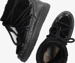 Inuikii curly rock bottillons en noir 9 Inuikii curly rock bottillons en noir -Bottes Femme Soldes 223577 5