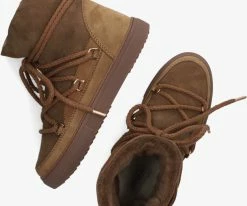 Inuikii classic nabuk bottes fourrure en marron 10 Inuikii classic nabuk bottes fourrure en marron -Bottes Femme Soldes 223580 5