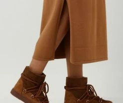 Inuikii classic nabuk bottes fourrure en marron 11 Inuikii classic nabuk bottes fourrure en marron -Bottes Femme Soldes 223580 8