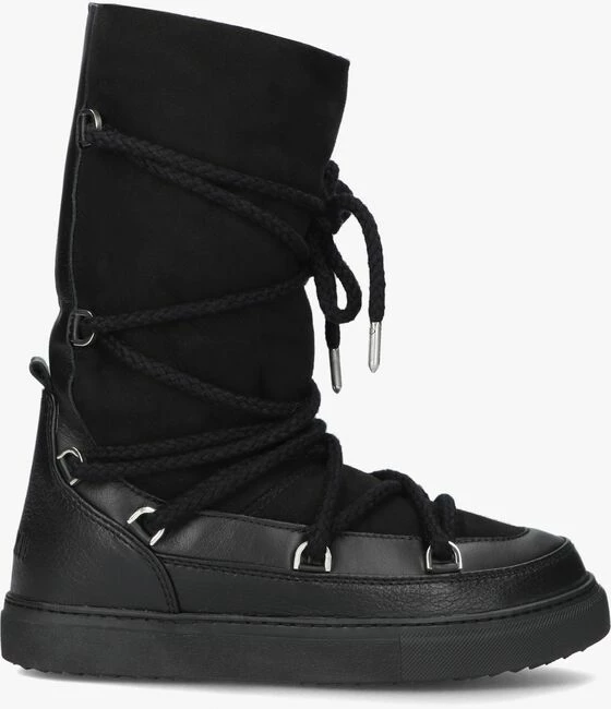 Inuikii classic high laced bottes fourrure en noir 1 Inuikii classic high laced bottes fourrure en noir