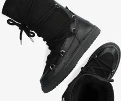 Inuikii classic high laced bottes fourrure en noir 10 Inuikii classic high laced bottes fourrure en noir -Bottes Femme Soldes 223581 5