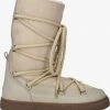 Inuikii classic high laced bottes fourrure en taupe -Bottes Femme Soldes 223584 2