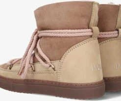 Inuikii classic nabuk bottes fourrure en rose -Bottes Femme Soldes 223587 3