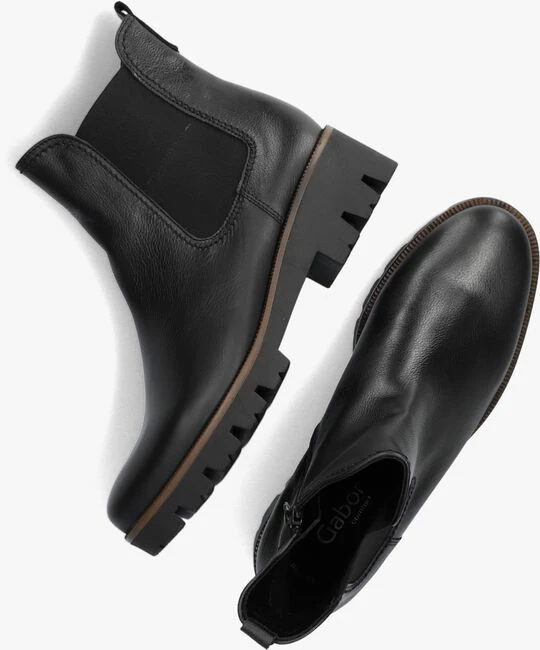 Gabor 771.1 bottines chelsea en noir 5 Gabor 771.1 bottines chelsea en noir – Image 5