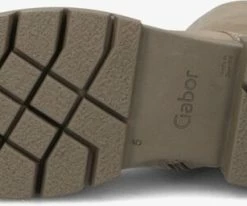 Gabor 745.4 bottines à lacets en taupe -Bottes Femme Soldes 223636 4