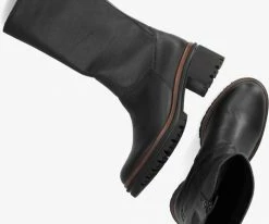 Gabor 702.1 bottes hautes en noir 9 Gabor 702.1 bottes hautes en noir -Bottes Femme Soldes 223646 5