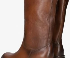 Gabor 702.1 bottes hautes en cognac -Bottes Femme Soldes 223664 3