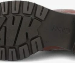 Gabor 702.1 bottes hautes en cognac -Bottes Femme Soldes 223664 4