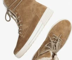 Gabor 771.2 bottines à lacets en cognac -Bottes Femme Soldes 223665 5