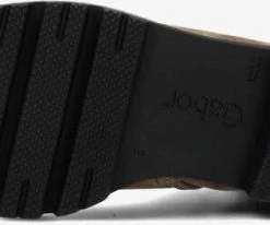 Gabor 771.1 bottines chelsea en taupe -Bottes Femme Soldes 223683 4