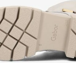 Gabor 743.1 bottines à lacets en blanc -Bottes Femme Soldes 223685 4