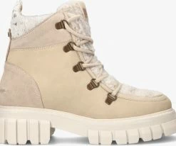 Maruti missy bottines à lacets en beige