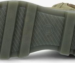 G-star raw noxer hgh nub w bottines à lacets en vert -Bottes Femme Soldes 224017 4