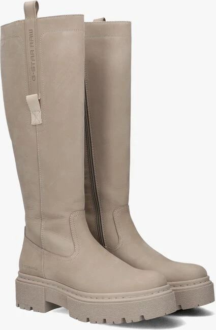 G-star raw kafey pfm xhgh nub w bottes hautes en beige 2 G-star raw kafey pfm xhgh nub w bottes hautes en beige – Image 2