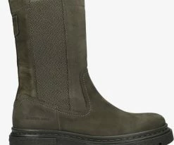 G-star raw kafey hgh chs nub w bottines chelsea en vert