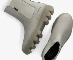 G-star raw noxer chs nub w bottines chelsea en taupe -Bottes Femme Soldes 224026 5