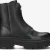 G-star raw kafey pfm hgh zip w bottillons en noir -Bottes Femme Soldes 224028 2