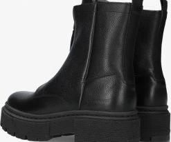 G-star raw kafey pfm hgh zip w bottillons en noir -Bottes Femme Soldes 224028 3