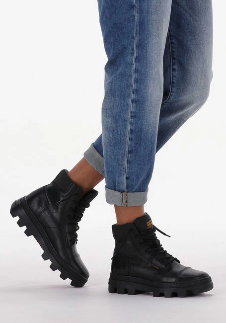 G-star raw noxer hgh lea nyl w bottines à lacets en noir 6 G-star raw noxer hgh lea nyl w bottines à lacets en noir – Image 6