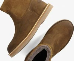 Shabbies 181020397 bottillons en cognac 9 Shabbies 181020397 bottillons en cognac -Bottes Femme Soldes 224339 5