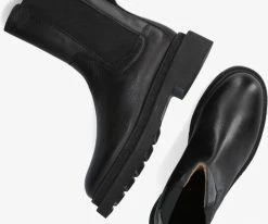 Shabbies 182020417 bottines chelsea en noir -Bottes Femme Soldes 224342 5