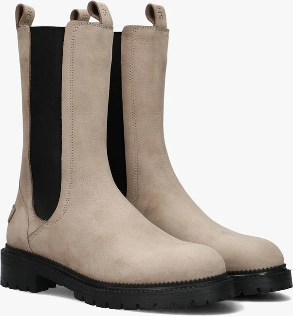 Shabbies 182020394 bottines chelsea en taupe 2 Shabbies 182020394 bottines chelsea en taupe – Image 2