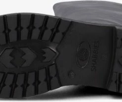 Shabbies 192020151 bottes hautes en noir 9 Shabbies 192020151 bottes hautes en noir -Bottes Femme Soldes 224350 4