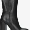 Shabbies 183020309 bottes hautes en noir 13 Shabbies 183020309 bottes hautes en noir -Bottes Femme Soldes 224352 2