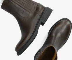 Shabbies 181020394 bottines chelsea en marron 9 Shabbies 181020394 bottines chelsea en marron -Bottes Femme Soldes 224354 5