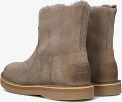 Shabbies 181020378 bottillons en taupe 7 Shabbies 181020378 bottillons en taupe -Bottes Femme Soldes 224357 3
