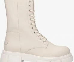 Shabbies 185020047 bottines à lacets en beige